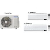 Samsung Windfree Duvar Tipi Multi Klima 12+18 Btu/H + 5 Kw Dış