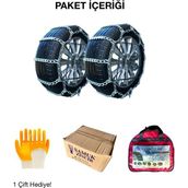 Samuk Minibüs, SUV ve Kamyonetler İçin Mahmuzlu Merdiven Tipi Kar Zinciri – Zorlu Kış Koşullarında Güvenli Sürüş! - NO 80