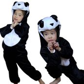 Samur 4-5 Yaş 100 cm Çocuk Panda Kostümü