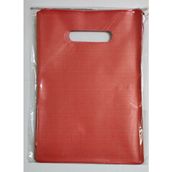 San 17X25 Lüx El Geçme Hediye Poşeti 50'li Kırmızı