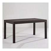 Sandalie Rattan Kahve 90x150 cm Bahçe Masa
