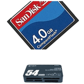 Sandisk 4 GB USB 2.0 CF Kart Okuyucu Compact Flash Hafıza Kartı