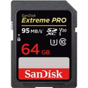 Sandisk Extreme Pro SDSDXXG-064G 64GB95MB/s Hafıza Kartı