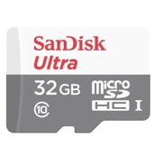 Sandisk Micro SDHC Ultra Class 10 UHS - I U1-80 MB-s 533X 32GB Hafıza Kartı