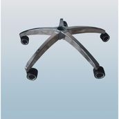 Sandofis Ofis Koltuğu Ayağı, Star Krom Ayak Çap 70 cm, Krom Çemberli Teker Çap 60 cm, Yedek Parça