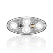 Sanel SBE24W6 Dış Mekan Uyumlu Beyaz 24V Üniversal Elips 6 Led Aydınlatma