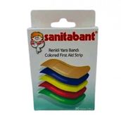 Sanitabant Renkli 20 Adet Yara Bandı