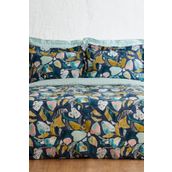 Sarah Anderson Era Tek Kişilik İndigo Nevresim Takımı