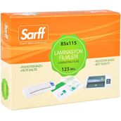 Sarff 125 Mikron A5 100'lü Laminasyon Filmi