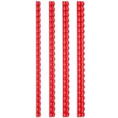 Sarff 15312014 100'lü 8 mm Kırmızı Plastik Spiral