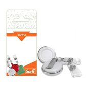 Sarff 2 Adet Yuvarlak Kancalı Lüx Beyaz Yoyo Blister