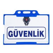 Sarff Güvenlik Yaka Kartı İpli - 2 adet