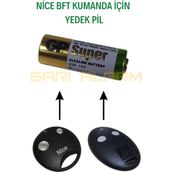 sarıalarm Gp 23a Alkalin Pil ( Nice Bft Kumandalar Için )