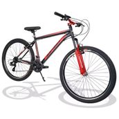 Sarissa Moon 27.5 Jant MTB Ön Amortisörlü Shimano 21 Vites V Fren Siyah Kırmızı Dağ Bisikleti