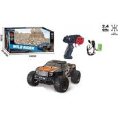Şarjlı 1:10 Rc Dev Off-Road Araba 15KM/H Hızlı Arazi Aracı 40 cm - Turuncu