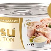 Sasu Mayonez Soslu Ton Balığı 1 Koli 24x160g İri Parça