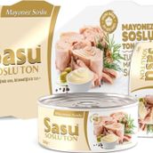 Sasu Mayonez Soslu Ton Balığı 2x160g İri Parça