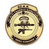 SAT (Su Altı Taarruz) Deri PEÇ- Arma - Patch
