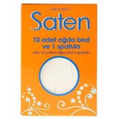 Saten 10'lu Ağda Bezi + Spatula
