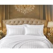 Saten Deluxe Beyaz Tek Kişilik Nevresim Takımı