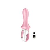 Satisfyer Air Pump Booty 5+ Red Şişebilen Telefon Kontrollü Güçlü Titreşimli Vibratör+Jel
