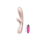 Satisfyer Hot Lover G-Bölgesi Ve Klitoris Uyarıcı Telefon Kontrollü Isıtmalı Vibratör+ Mini Vibratör