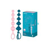Satisfyer Love Beads Renkli Silikon Anal Vibratör Ve Jel