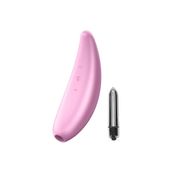 Satisfyer Pink Klitoris Stimülatörü Ve App Kontrol Titreşimli Vibratör+Mini Vibratör