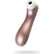 Satisfyer PRO 2 Vakum Dalgası Klitoris Vibratör, silikon, pembe, 15 cm