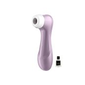 Satisfyer Pro 2 Violet 11 Farklı Emiş Programlı Klitoris Uyarıcı Vibratör+Jel