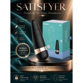 Satisfyer Pro 3 Pürüzsüz Yüzeye Sahip Emiş Ve Basınç Darbelerine Sahipi Titreşimli Vibratör