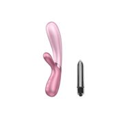 Satisfyer Satifyer Hot Lover G-Bölgesi Ve Klitoris Uyarıcı Telefon Kontrollü Isıtmalı Vibratör+Mini Vibratör
