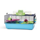 Savic Hamster Heaven Metro Kafesi (Mavi): 80x50x50h - Büyük ve Çok Katlı Lüks Hamster Evi