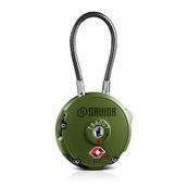 Savior Equipment Kalite TSA Onaylı 3 Haneli Kombinasyon Kablo Seyahat Bagaj Kilitleri Tüfek Çantası Silah Silah Kılıfı Aksesuarları Cephane Kutuları Dış Mekan Depolama, Zeytin Yeşili Yeşil,