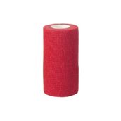 Sayberk 10 cm 4.5 mt Kırmızı Kendinden Yapışkanlı Bandaj