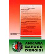 Sayı 2005 / 2 Yıl 63 - Aldatıcı Reklamlar - Ankara Barosu Dergisi