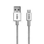 Sbs TECABLEMICROFLEXYS Micro USB Data ve Şarj Kabolusu