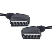 Scart Scart 9 Mm Standart 1.3 Metre Kablo Tüplü Televizyon Uydu Kablosu Scart Girişli Kablo