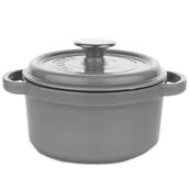 Schafer Guss Chef 24 cm Gri Demir Döküm Tencere