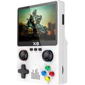 Schitec X6 3.5 inç Ips Ekran Taşınabilir 32GB Beyaz Retro El Oyun Konsolu