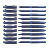 Schneider 10 Adet One Business 0.6 mm Roller Mavi Kalem