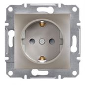 Schneider Electric EPH2900269 Asfora Bronz 16A Çocuk Korumalı Topraklı Priz