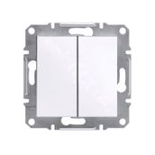 Schneider EPH0370121 Asfora Beyaz Çerçevesiz Komütatör