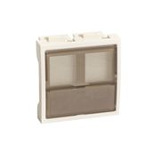 Schneider ETK45245E Pks Ultra 2'li 45x45 mm Beyaz Kablo Kanalı için Veri Soketi