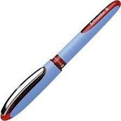 Schneider One Hybrid N 0.3 Kırmızı Rollerball Kalem