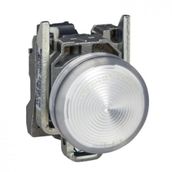 Schneider XB4-BV61 Beyaz Metal Sinyal Lambası