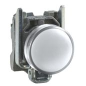 Schneider XB4-BVM1 230VAC Beyaz Korumalı Ledli Sinyal Lambası