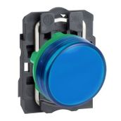 Schneider XB5-AVB6 24V Mavi Dahili Korumalı Ledli Sinyal Lambası