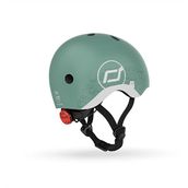 Scoot And Ride 181206-96497 Yeşil Helmet Reflective Bebek Kaskı