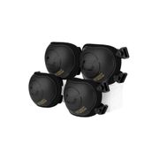 Scoot And Ride 230926-00164 Siyah Altın Dizlik ve Dirseklik Scooter Koruyucu Set